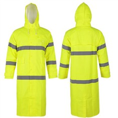 Płaszcz przeciwdeszczowy trudnopalny