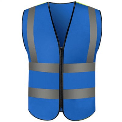 Zapinane na zamek kamizelki odblaskowe